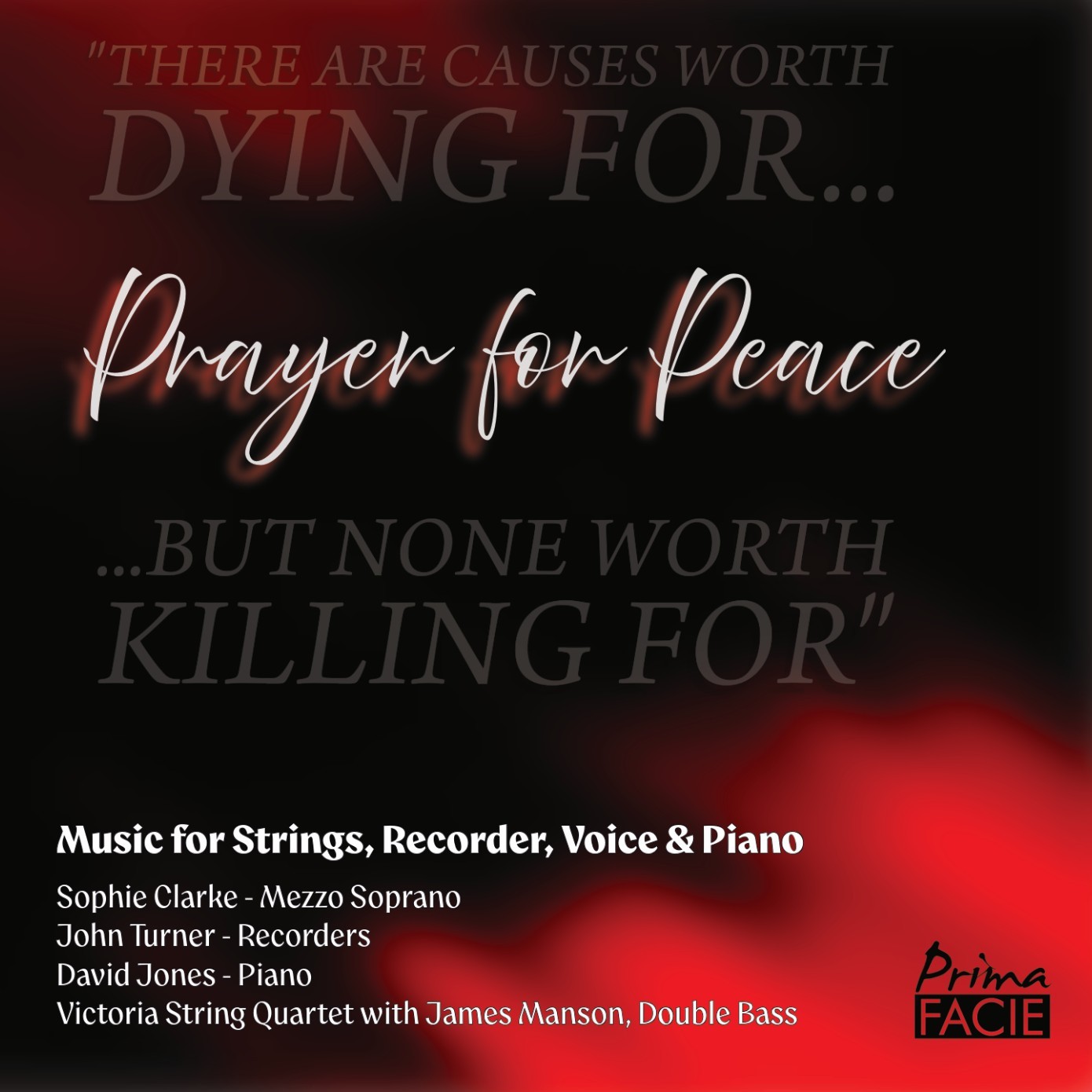 Prayer for Peace album cover